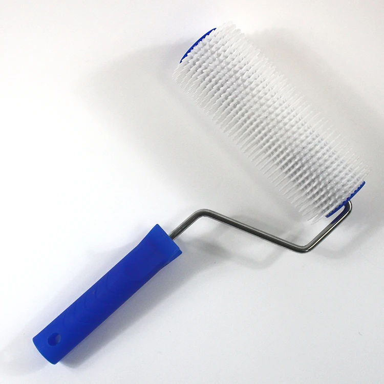 Yep 230mm Professional Epoxy Hand Plastic Spiked Roller Bubble Removing Spike Roller