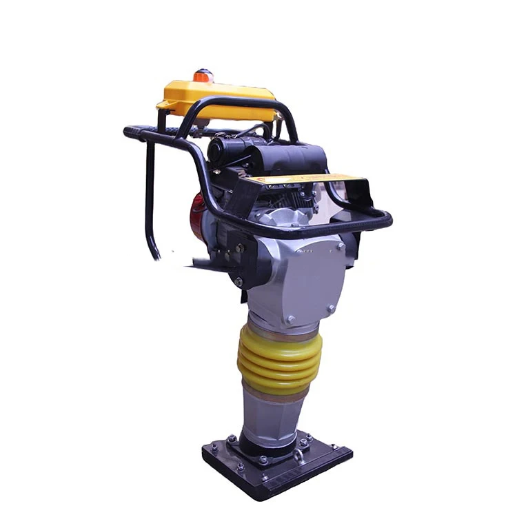 Portable Compact Gasoline Earth Sand Soil Wacker Impact Jumping Jack Compactor Vibrating Tamping Rammer