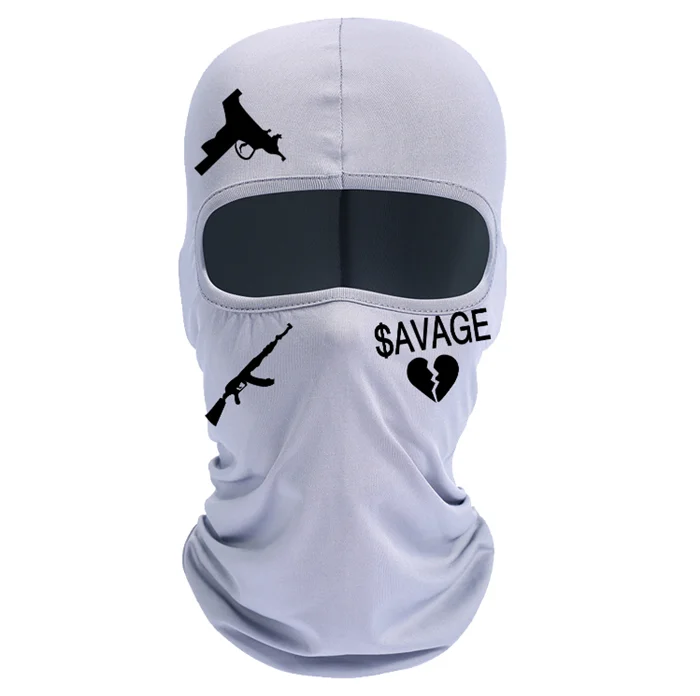 SZ142 Summer Motorcycle Balaclava Breathable Sun Dust Protection Neck Gaiter Scarf Full Face Cover for Outdoor Activities