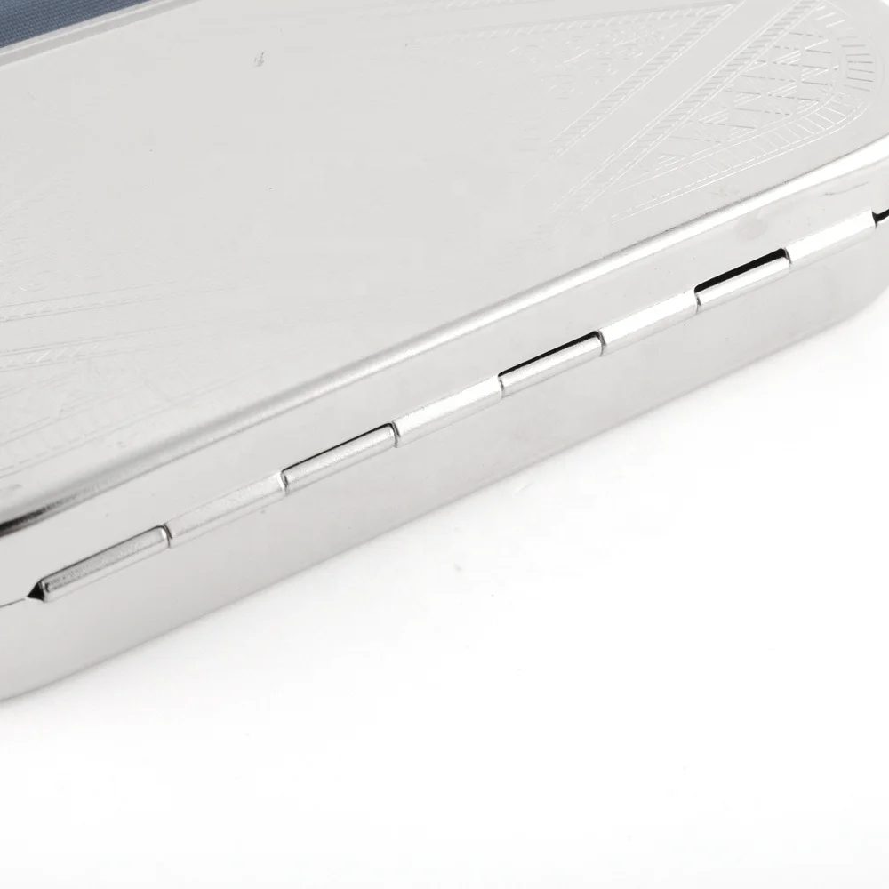 Customization product manual convenient easy operate metal smoke tobacco case blunt roller weed box cigarette rolling machine