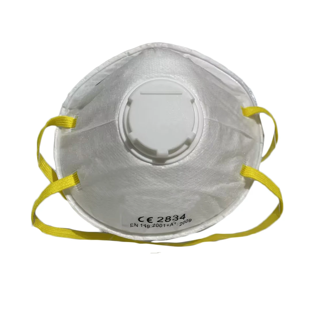 EN 149 Disposable Cup-Shape Protective  FFP2 Face Mask With Breathing Value