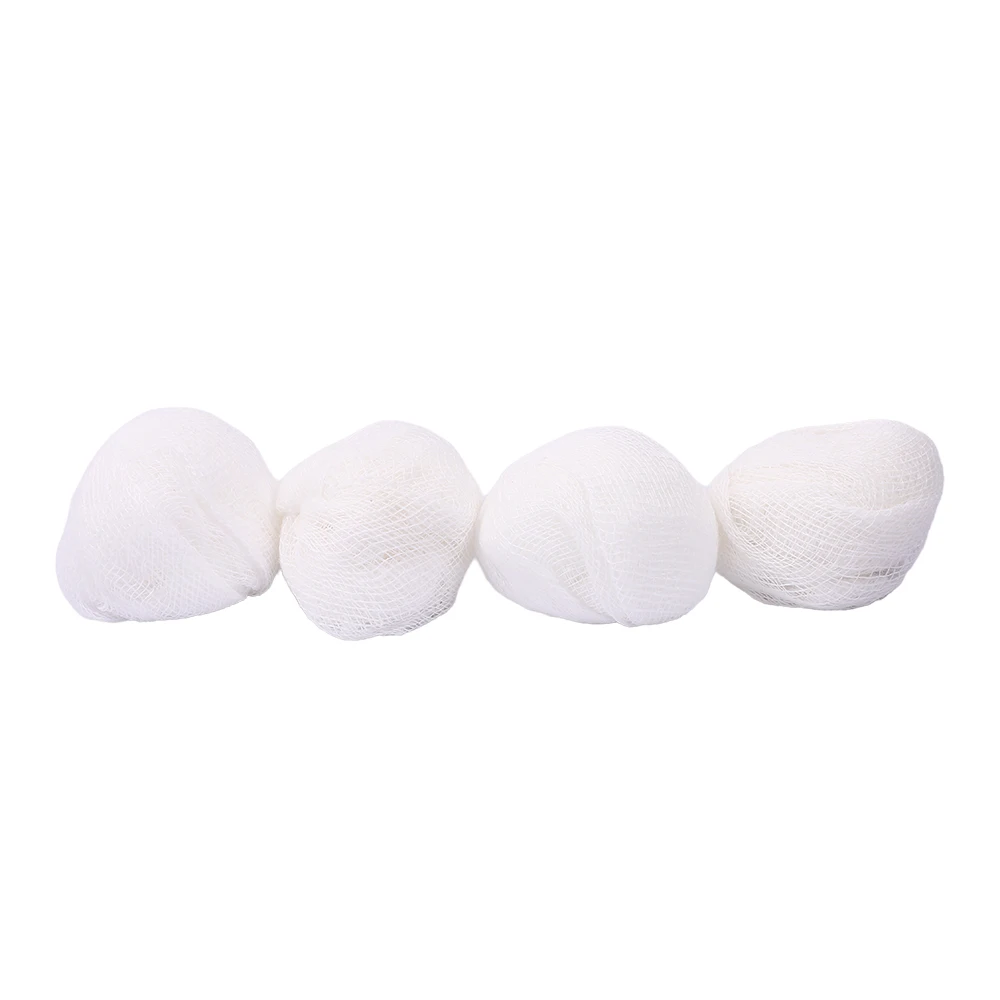 Free Sample 100% Cotton High Absorbent Medical Surgical Disposable Diameter 4Cm Pure White Gauze Ball