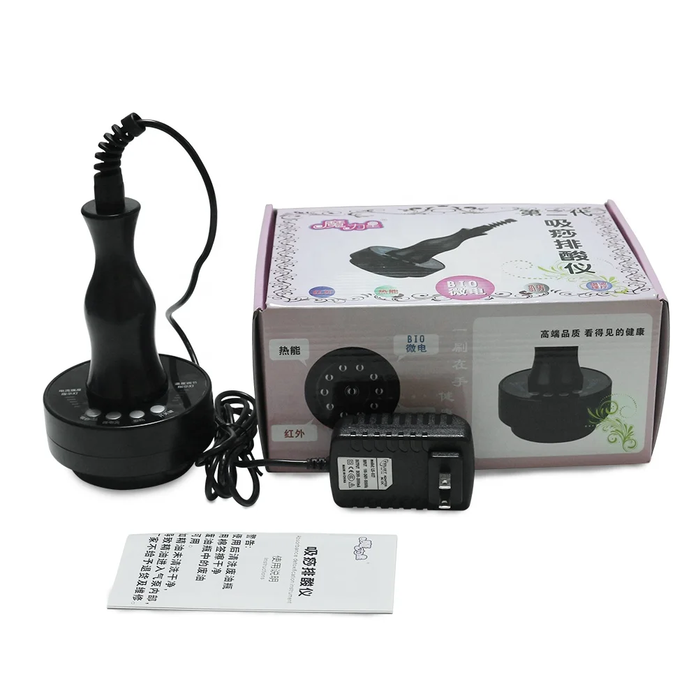 Electric Cupping Therapy Set Cordless Cellulite Gua Sha Body behind Back Massage Tool Scraping Massager