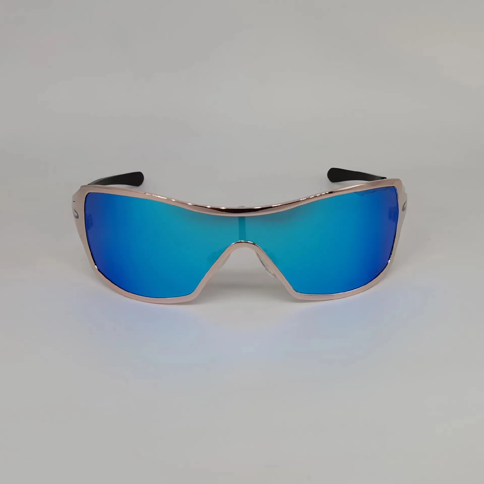 Custom Men Women Outdoor Sports Cycling Sunglasses X Metal Dart Mirror Lens Windproof Fishing Running Sunglasses