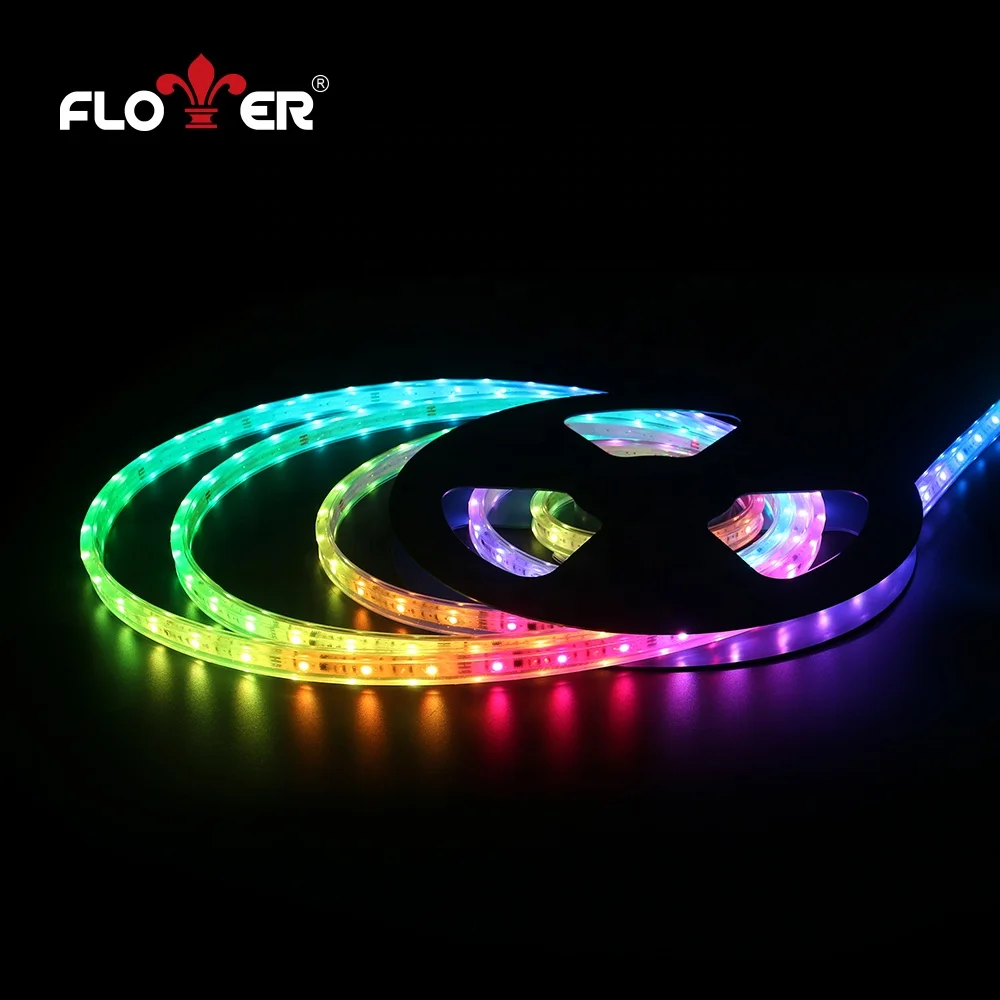 Best sell IP68 waterproof RGB cob Colour Change Remote Control LED flexible wall washer strips For outdoor decorative lighting