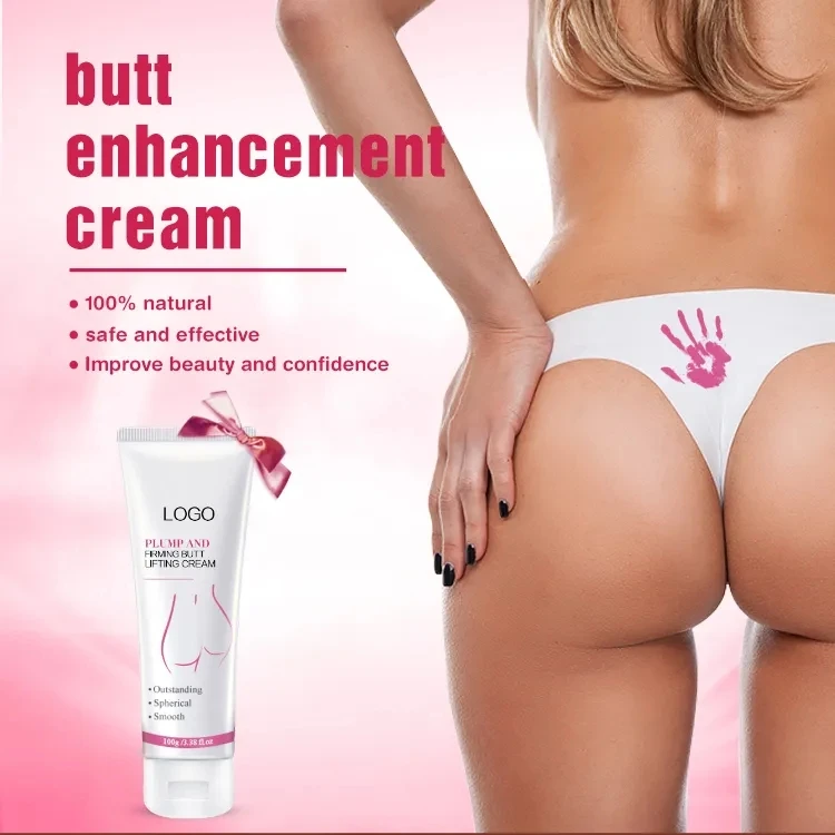 Organic Vegan Women Deeply Moisturizing Tightening Butt Enlargement Cream Bigger Buttock Lifting Massage Cream