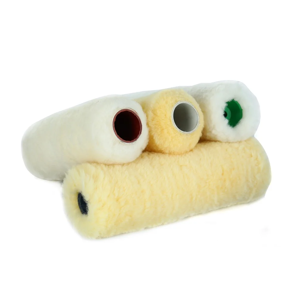 US Profile 9 inch 230 mm  wool painting roller  decorative paint roller paint wool  roller