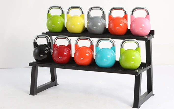 BORO Kettlebell competition high-end professional squat strength training pot Competitive kettlebell 4-30KG set
