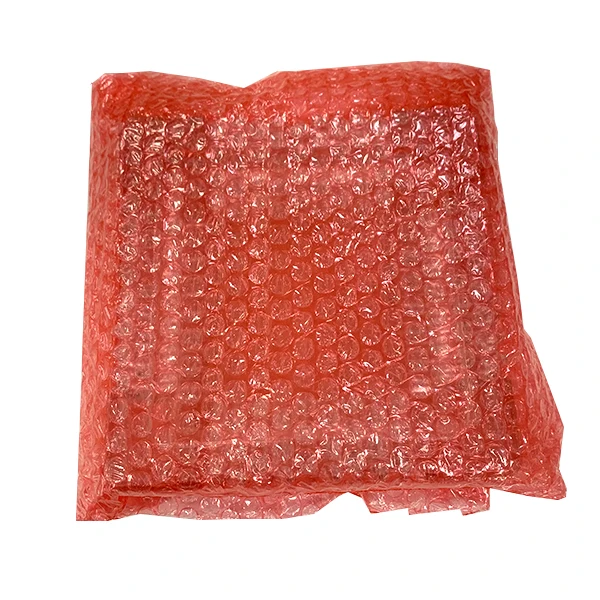 Wholesale ESD Packaging Anti Static Bubble Bags Inflatable Bubble Bag with Adhesive Tape