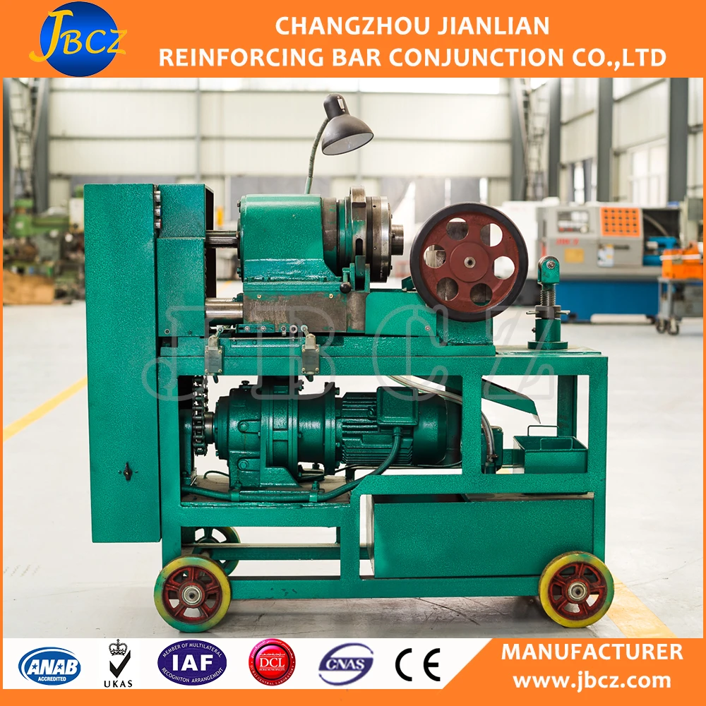 Fast Speed Steel Bar Thread Rolling Machine Thread Rolling Machine / Thread Rolling Machine