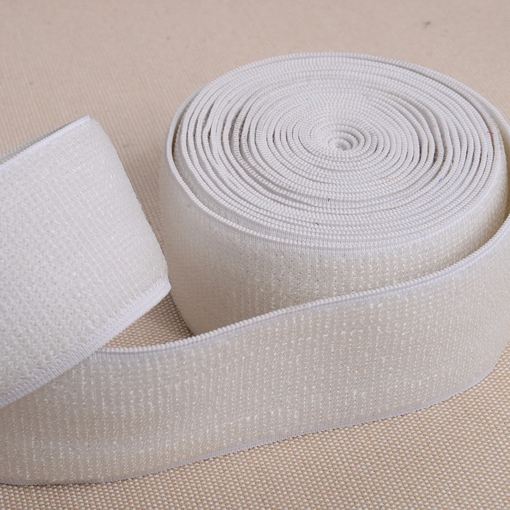 50mm Un-napped Elastic Fastener Loop Tape for Band