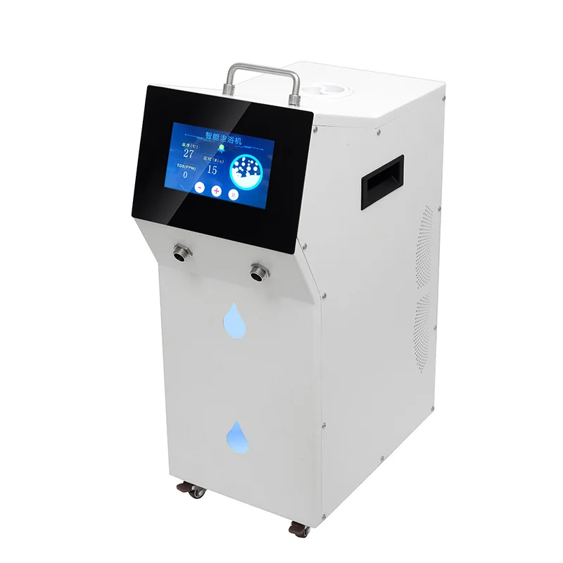 The fully automatic hydrogen bubble bath machine and foot bath proton membrane achieve high-concentration hydrogen generation.