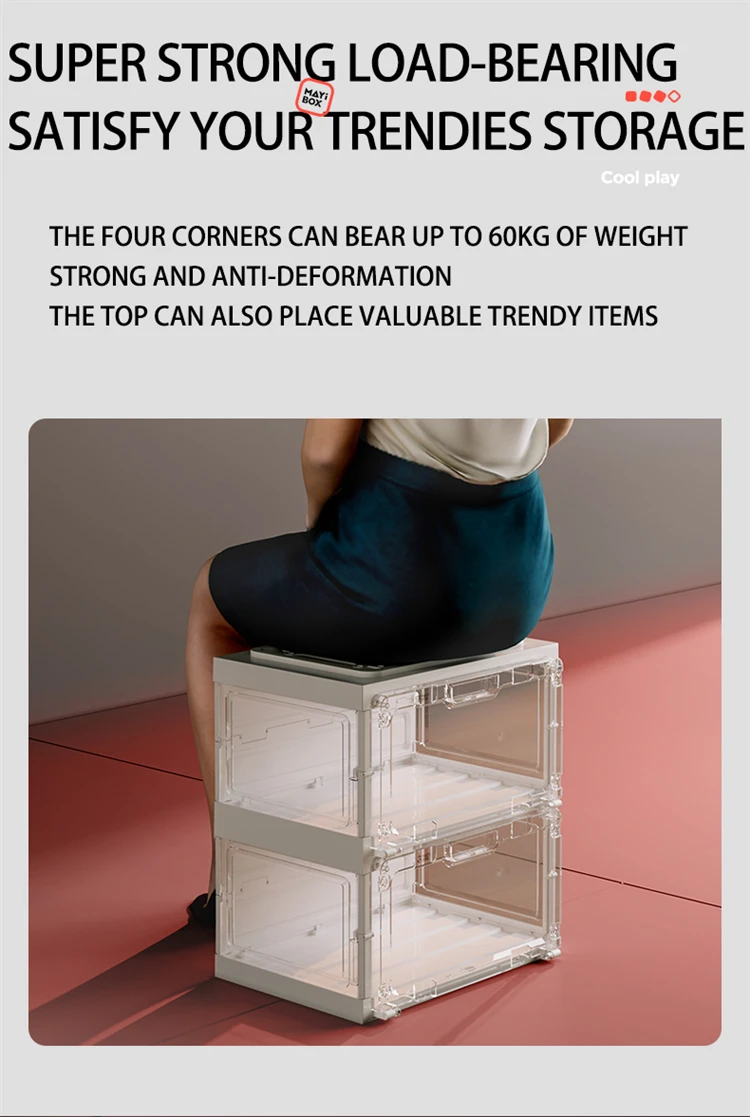 air multi layer shoe rack ANTBOX MAYI BOX kitchen furniture home stackable Led Light