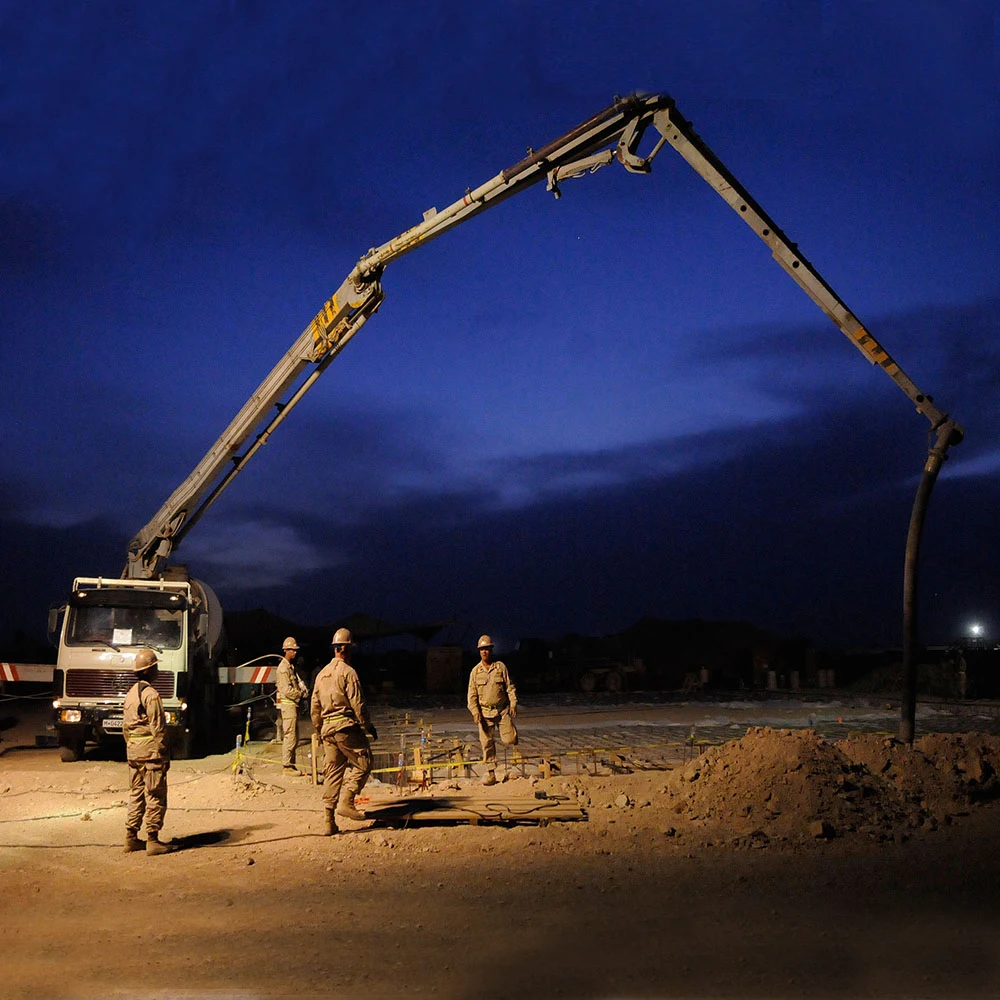 13m 15m 18m 21M Concrete Spreader Wheel Walking Placing Boom Concrete Placing Boom With CE