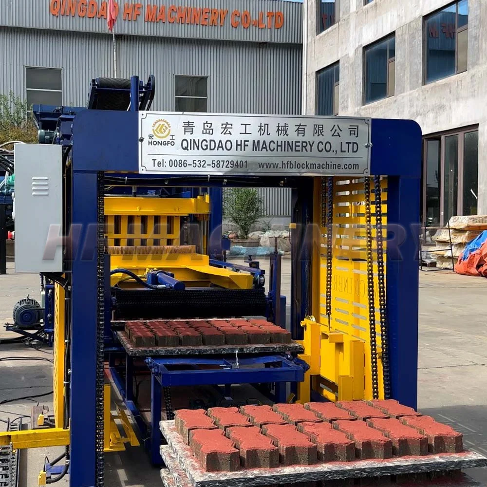 hot sale QT4-16 building making form press machine manufacturer machin de fabrication de brique