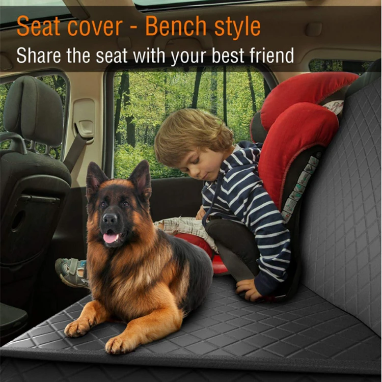 
Dog Back Seat Cover Protector Waterproof Scratchproof Nonslipfor Dogs Backseat Protection Durable Pet Car Seat Cover 
