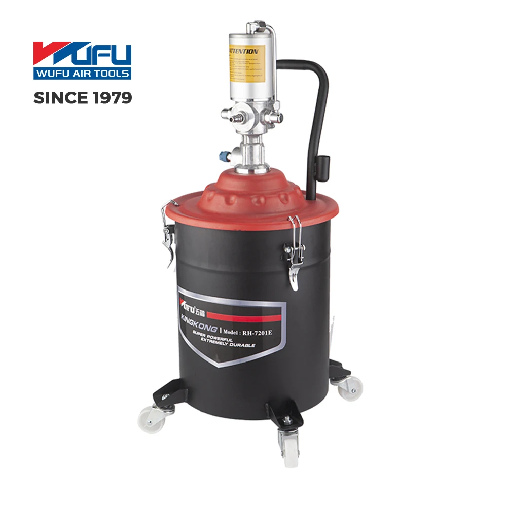RH-7201E 50:1 ratio 20l air grease gun pump oil injector
