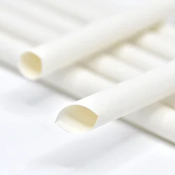 Custom Logo Hot Selling 6mm 8mm 12mm Biodegradable Disposable Boba Bubble Tea Bamboo Fiber Drinking Bamboo Straws