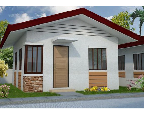 72m2 m2 normal residential house with prefab structure