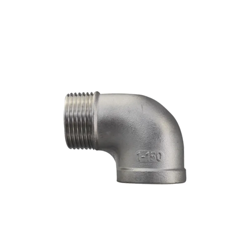 2-Inch Stainless Steel Pipe Fittings SS 304/SS316 NPT BSPT Female Threaded 90 Degree Elbow