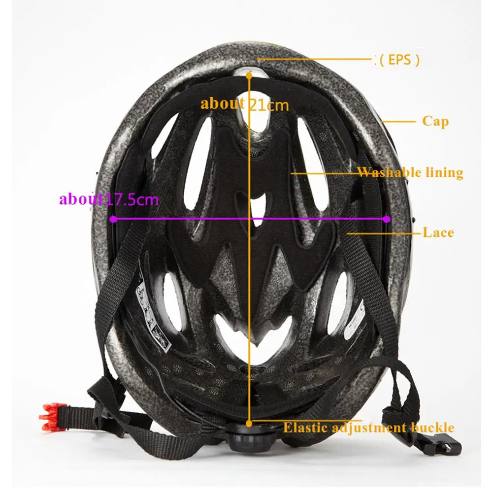 Cycling Helmet Adjustable Bicycle Trail bike cycling helmet helmet Road Mountain ultralight Visor Safely Cap