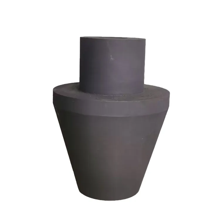 Diamond smelting graphite mold crucible for ingot