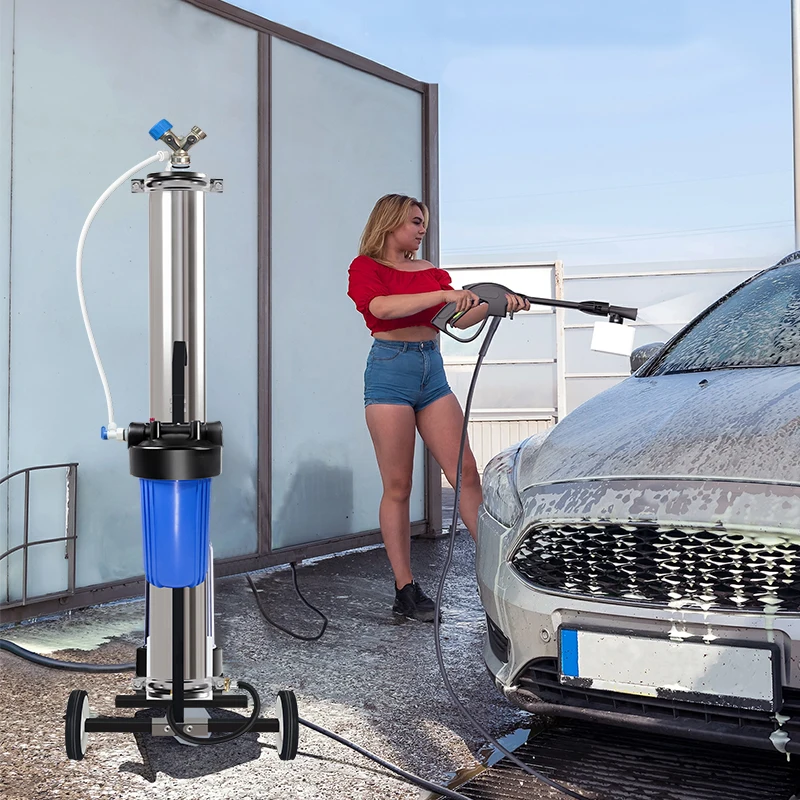 Filterwell  window  washing  cleaning  system water filter RO DI Spotless  Deionized Water Filter System for  Windows cleaning