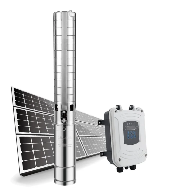 Z4Ds3.2/120-D110/1300 3.2M3/H Solar Water Well Pump Solar Water Pumping System For Deep Well
