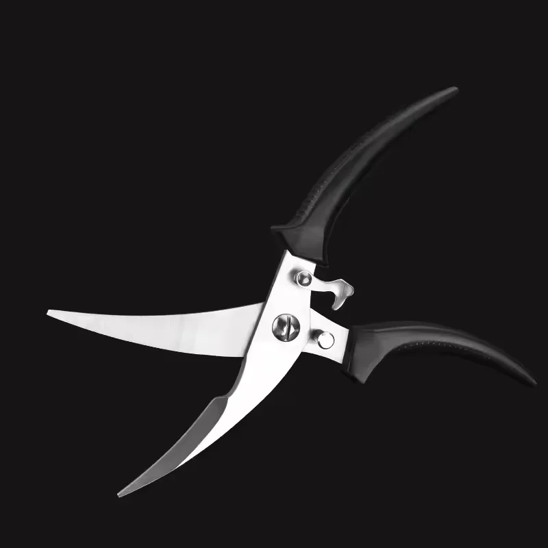 Professional Metal Household kitchen scissors for Chicken Fish Herbs BBQ Poultry Shears