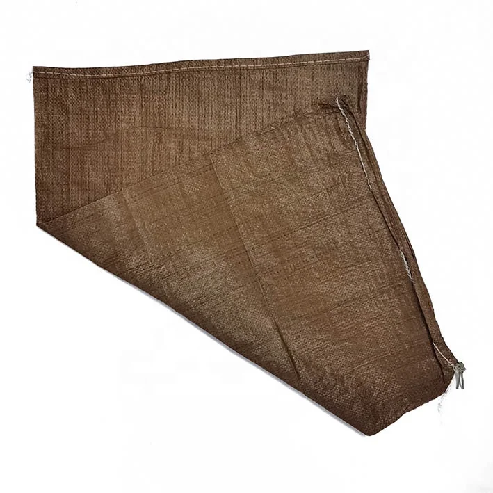 
25kg Tubular Plastic Silage Woven Brown Bag 