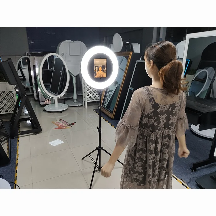 Magic Tower  Mirror Photo Booth Photobooth Portable Machine Full Set