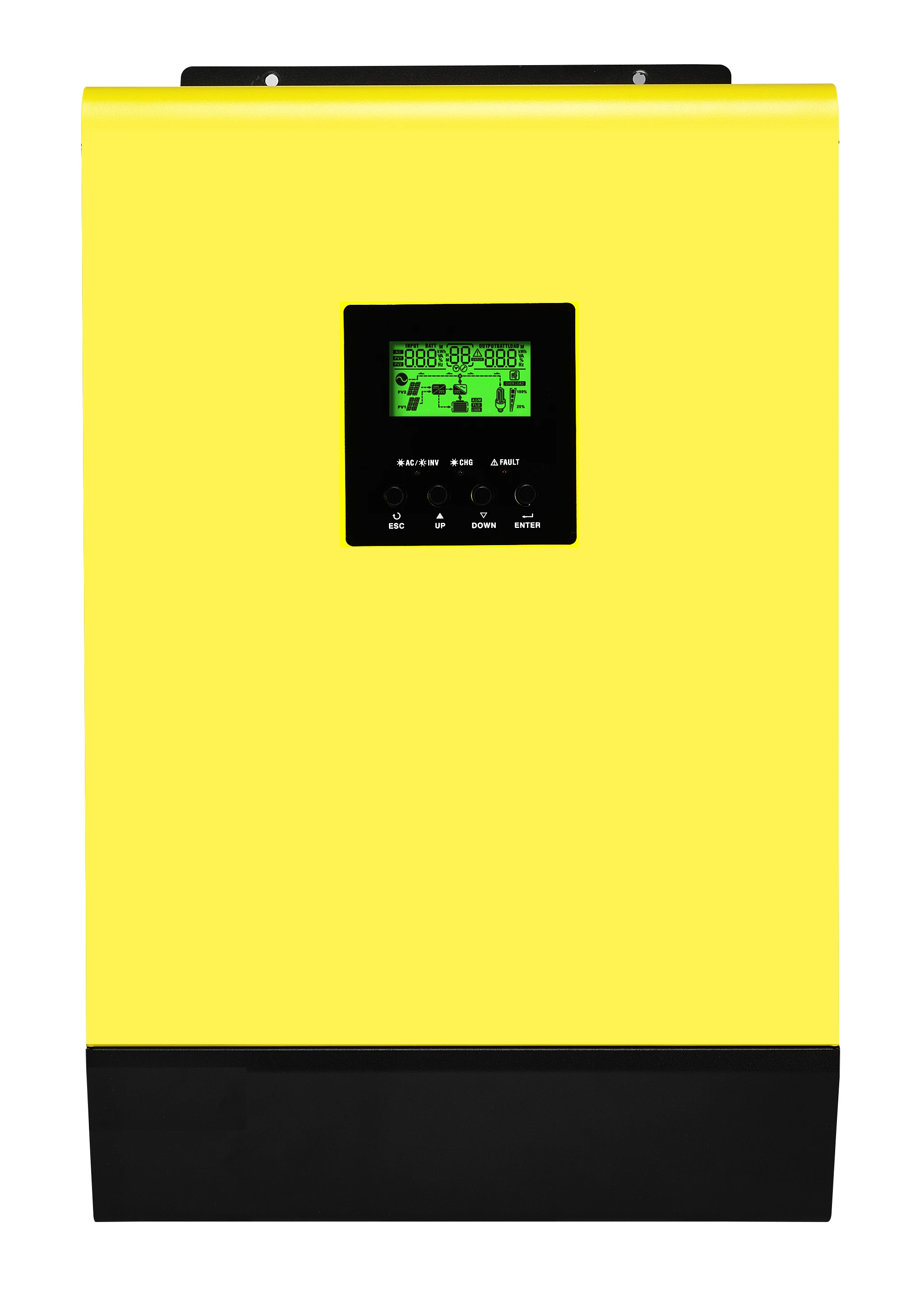 Best efficiency On-Grid Solar inverter 2KVA 3KVA 5KVA Hybrid solar panel inverter Puresinewave inverter on grid