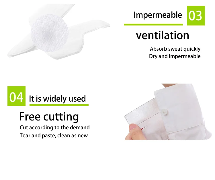 Лидер продаж, дешевые прокладки от пота, впитывающие прокладки, летние охлаждающие подушечки для шеи, подкладки для пота