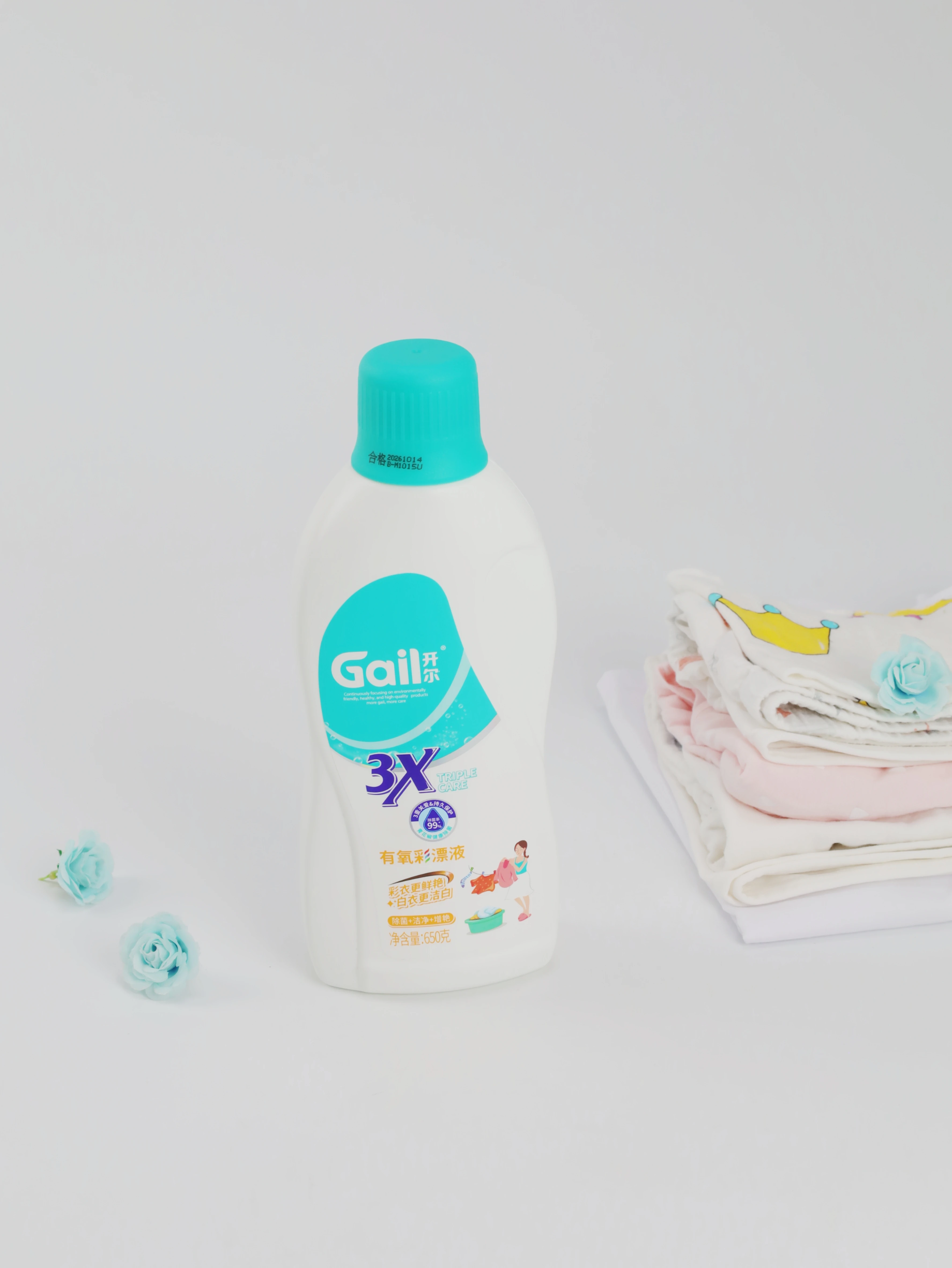 650g Bleach Solution For Decontamination And Whitening Clothing Color Care Wholesale Customization