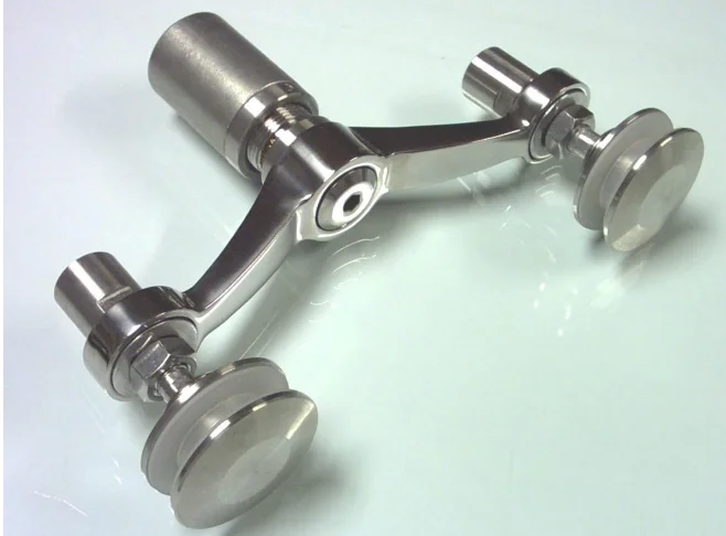 Stainless Spider Fittings for Construction Sale Steel Wall Glass Style Sets Modern Packaging Technical Design Support Material