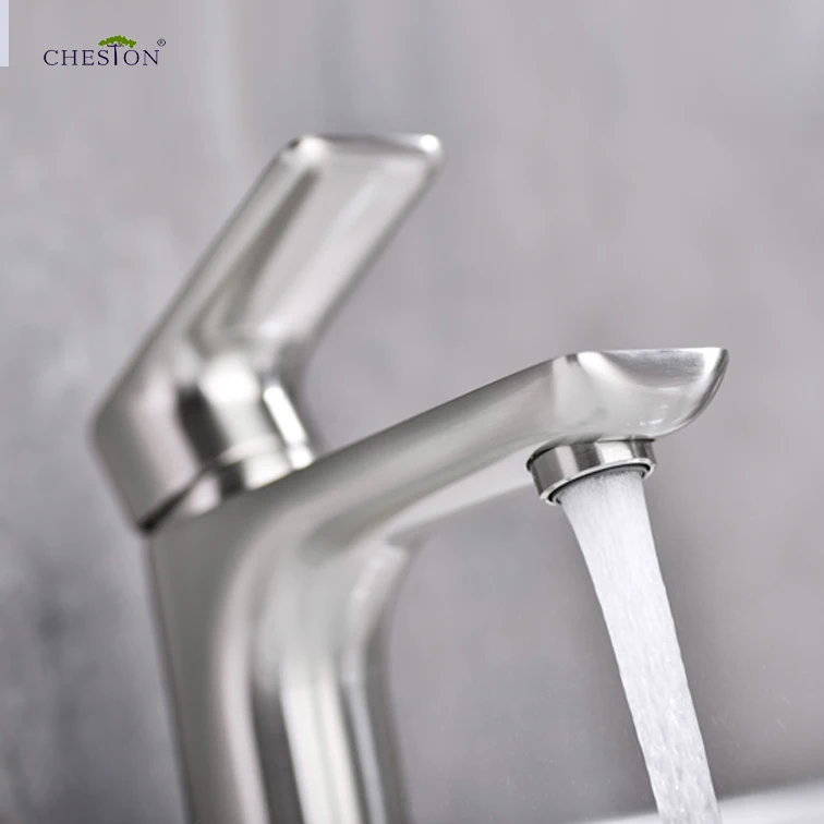
Kaiping faucet factory bathroom basin mixer single lever hand water mixer 