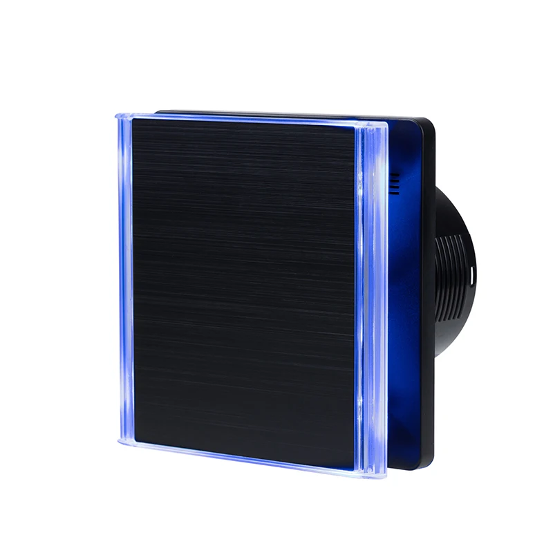 Factory Wholesale Multi Function Exhaust Fan Bathroom Ceiling Stylish Stainless Steel Decorative Panel Exhaust Fans