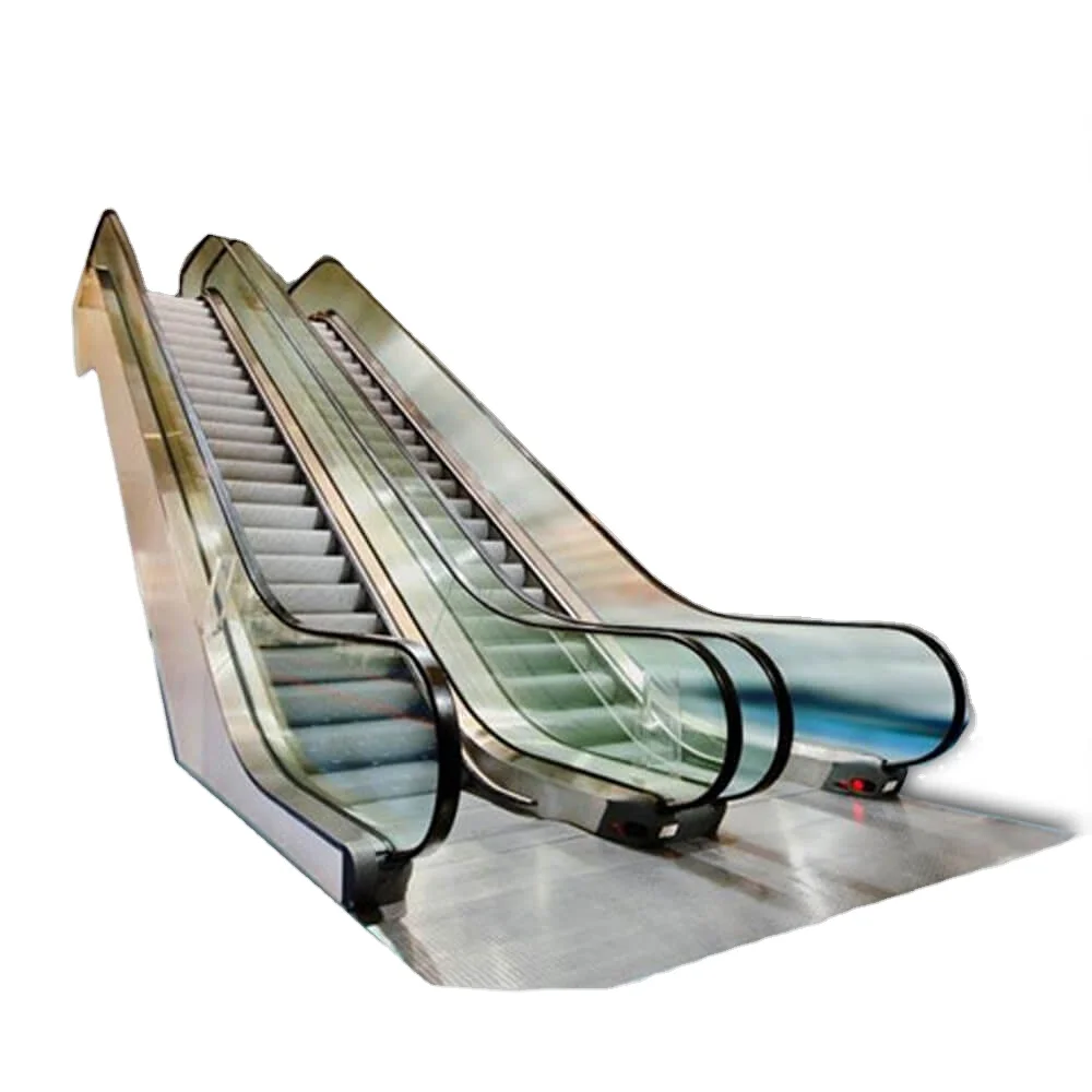 Fuji escalator manufacturer escalator with handrail inlet protection