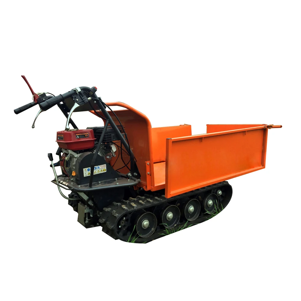 Site Engineering Transport Machinery Equipment Orchard Agricultural Loading And Handling Crawler Transport Dump Truck