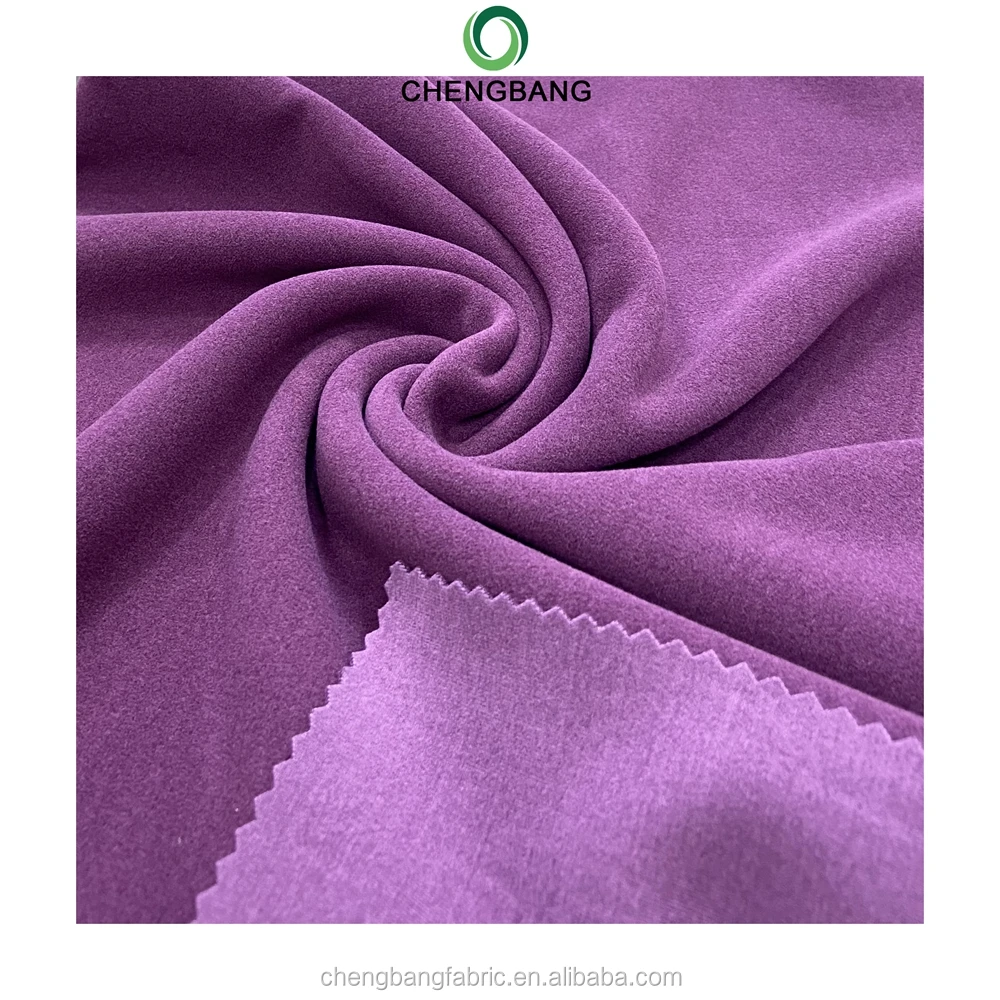 Two Side Color Winter Keep Warm Polyester Spandex Dralon Fabric Merino Wool Hand Feeling Thermals Underwear fabric