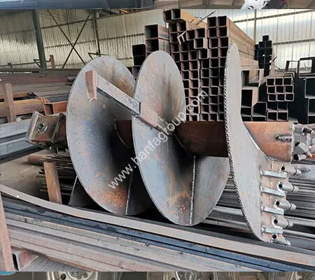 Аксессуары для горнодобывающей техники, большое винтовое сверло для сверления слоя почвы