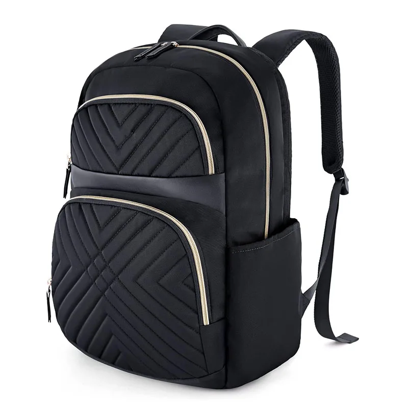 Roomy Capacity Comfy Convenient Charging Port Hole Design Business Backpack Travel Laptop Backpack For Women