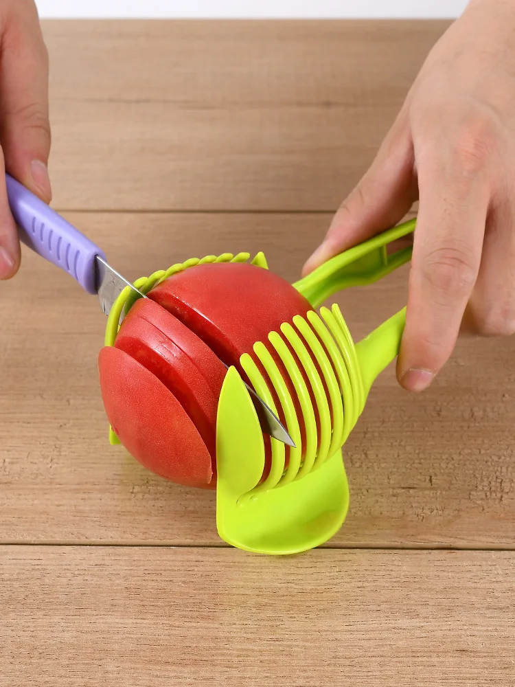 Hot Sale Handheld Slicing Machine Tomato Slicer Fruit and Vegetable Cutter Stainless steel Slicer
