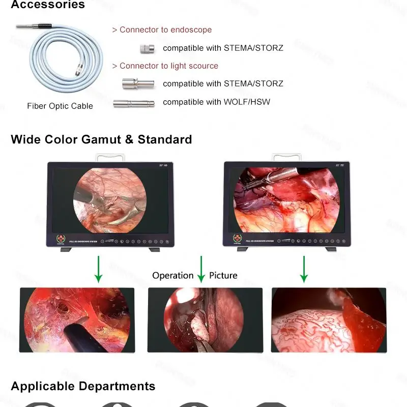SY-PS050  Integrated Medical Portable Endoscopy Imaging system  All in One Endoscopy HD camera Clinical Analytical Instruments