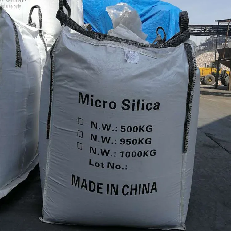 Very popular undensified microsilica silica fume 25kg bag for concrete