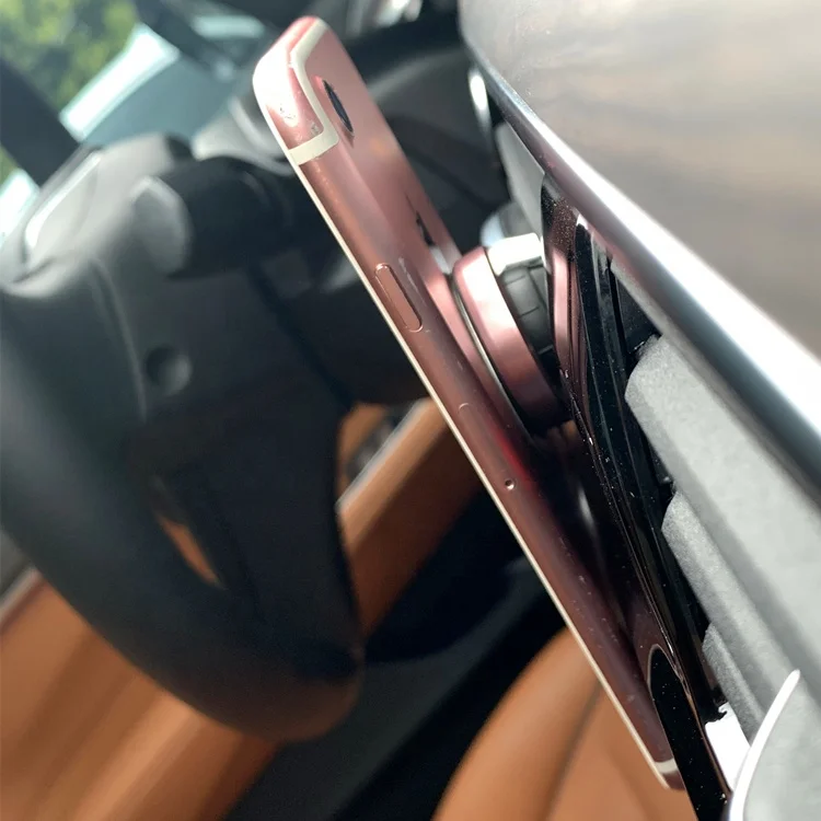 Air vent mount magnetic car holder for iPhone and android magnetic phone holder