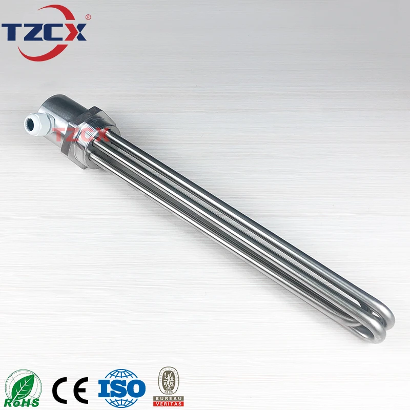 CE certified TZCX brand customized electric immersion heater heating element with explosion-proof