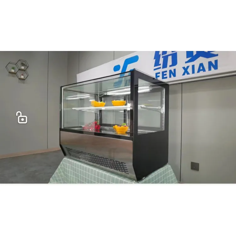 Cake display cabinet refrigerated display cases for bakery cake refrigerator showcase