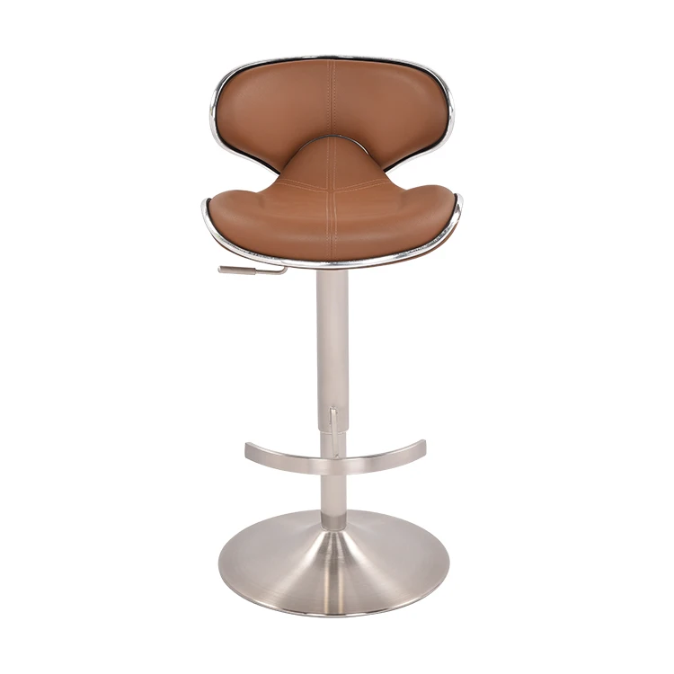 Redsun Manufactured Furniture Bar Dining /bank Chairs Design Stainless Steel China Metal Commercial Furniture Barstool Swivel