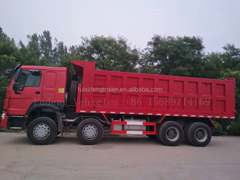 6x4 8x4 HOWO used cargo transport heavy cargo truck